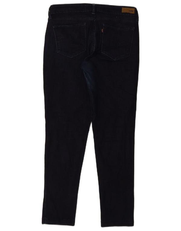 Levi's Jeans ajustados Demi Curve para mujer US 10 Large W30 L28 Azul marino