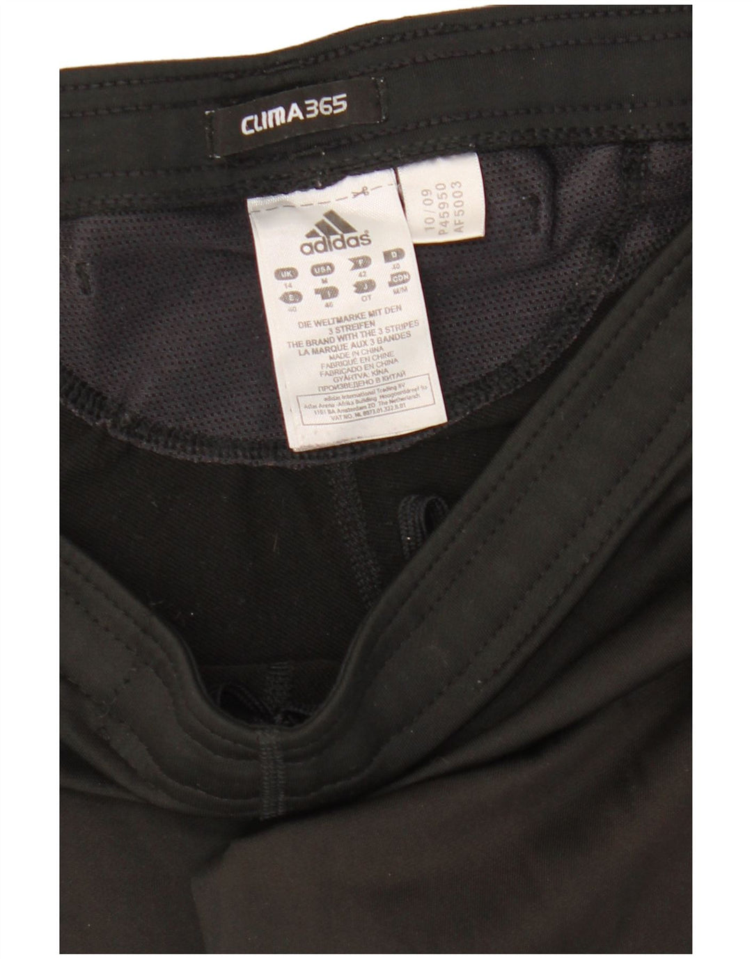 Adidas Clima 365 Capri Leggings para mujer Reino Unido 14 Mediano Negro Poliéster