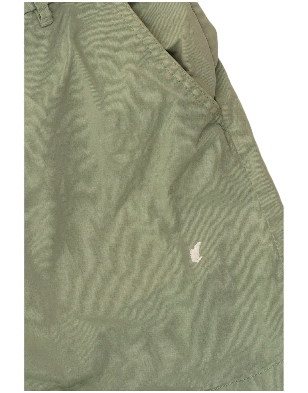 Fat Face Pantalones cortos chinos para mujer US 6 Medium W30 Algodón verde