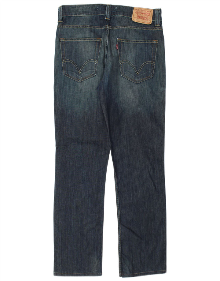 Levi's Hombre 511 Slim Jeans W36 L32 Algodón Azul