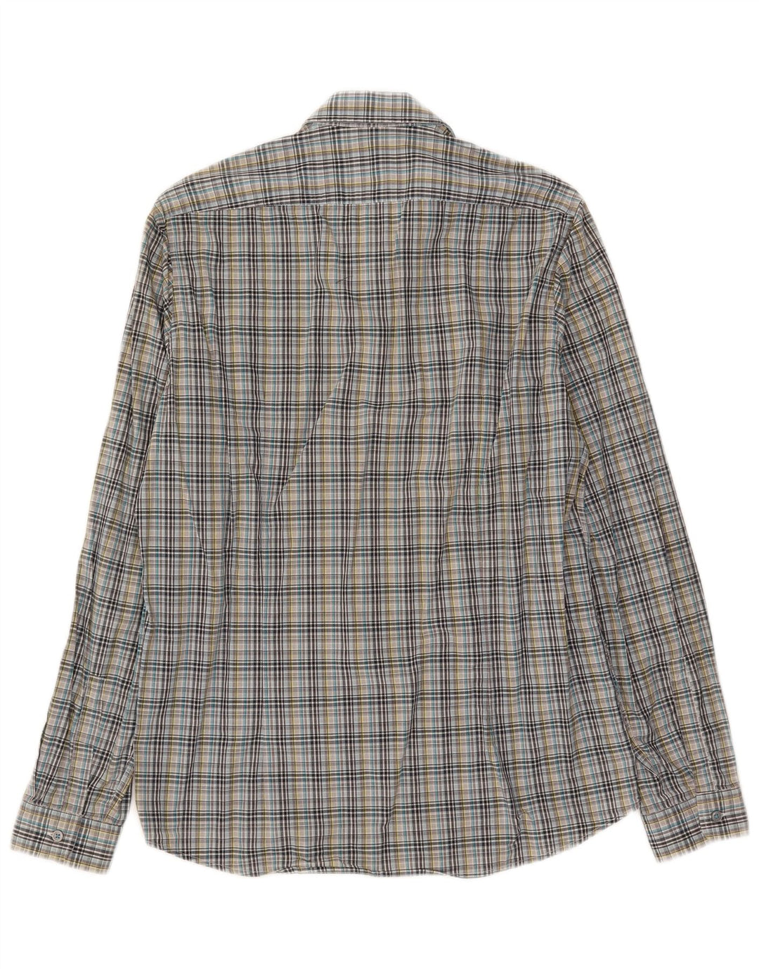 Camisas HUGO BOSS Hombre | Camisa pequeña de algodón con cuadros multicolores