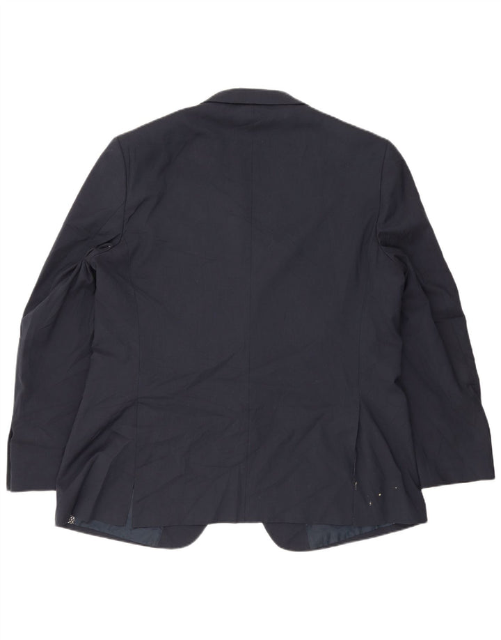 Marks & Spencer Chaqueta tipo blazer de 2 botones para hombre UK 46 XL Azul marino
