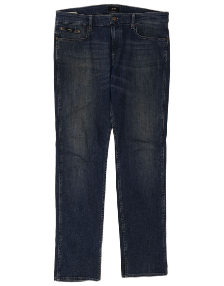 Vaqueros Hugo Boss Hombre Slim W34 L32 Algodón Azul