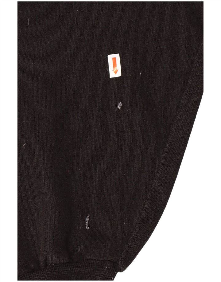 Diadora Hombre Sudadera Con Cremallera En El Cuello Jersey Grande De Algodón Color Block Gris