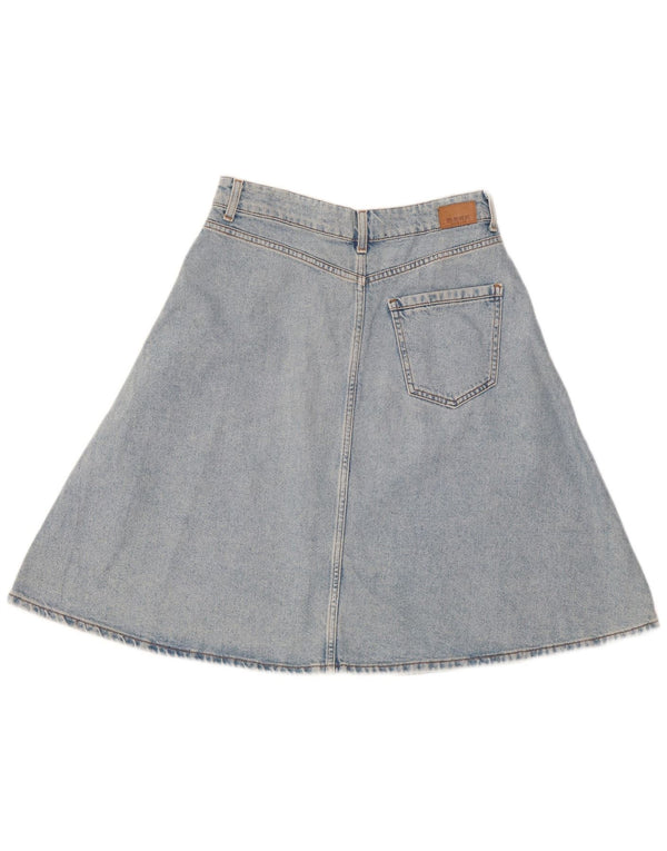 Zara Mujer Falda Vaquera Mediana W28 Azul