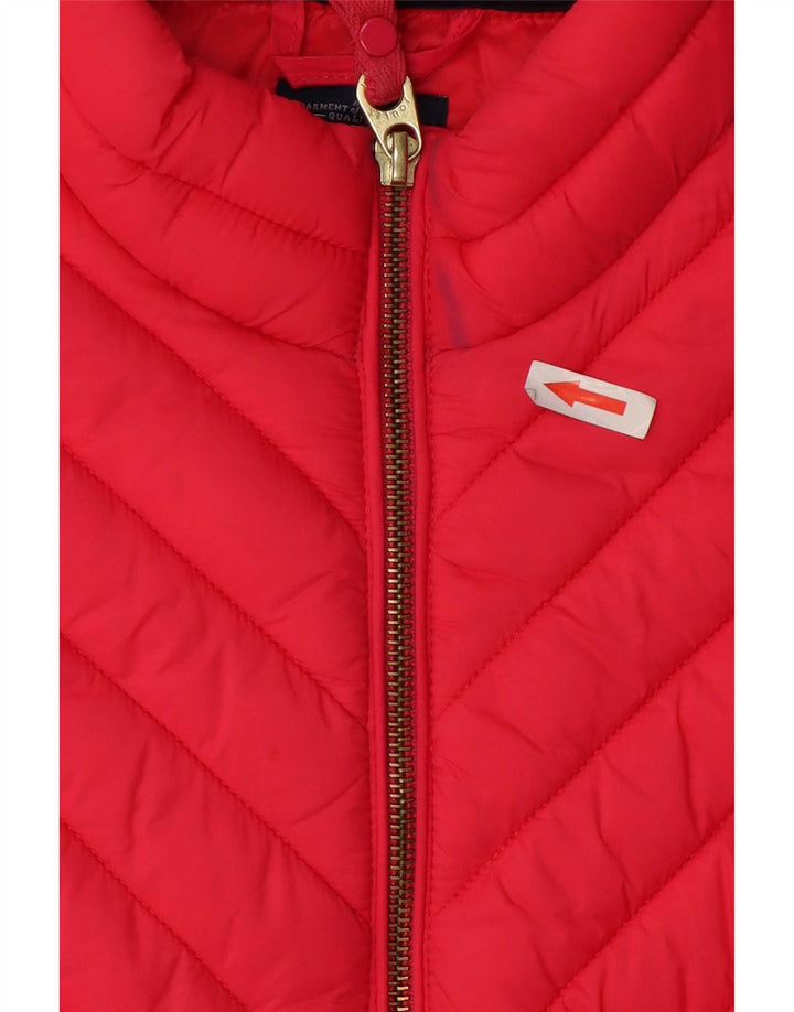 Chaleco acolchado para mujer Joules UK 10 Small Pink Polyamide