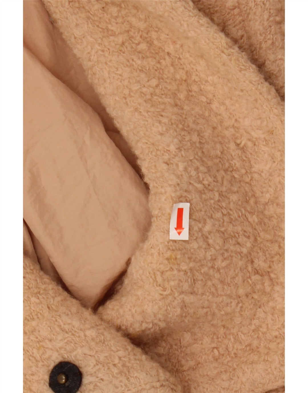 ZARA Mujer Trafaluc Abrigo Cruzado UK 44 Medio Beige