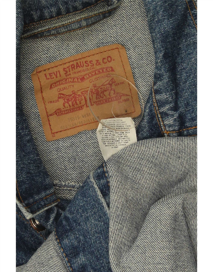 Levi's Chaqueta vaquera para hombre UK 38 Algodón azul medio