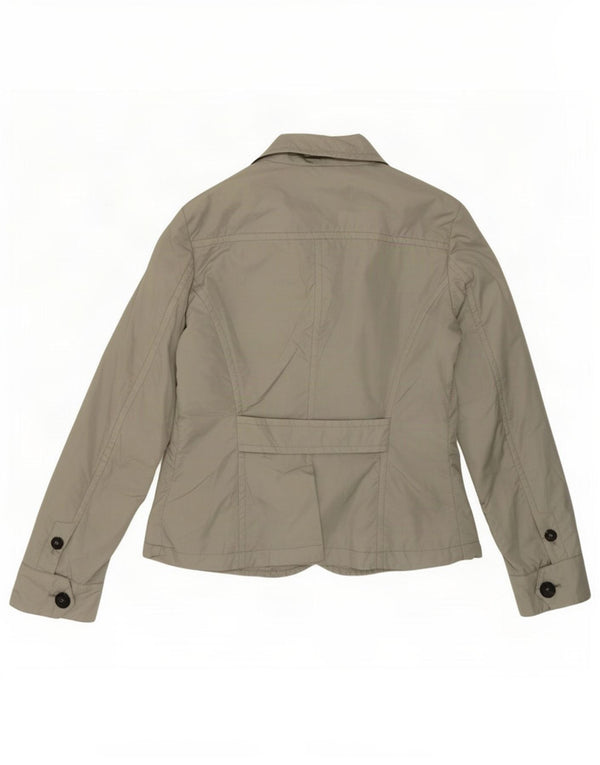 Max Mara - Chaqueta tipo blazer con 4 botones para mujer, talla 40, color beige mediano