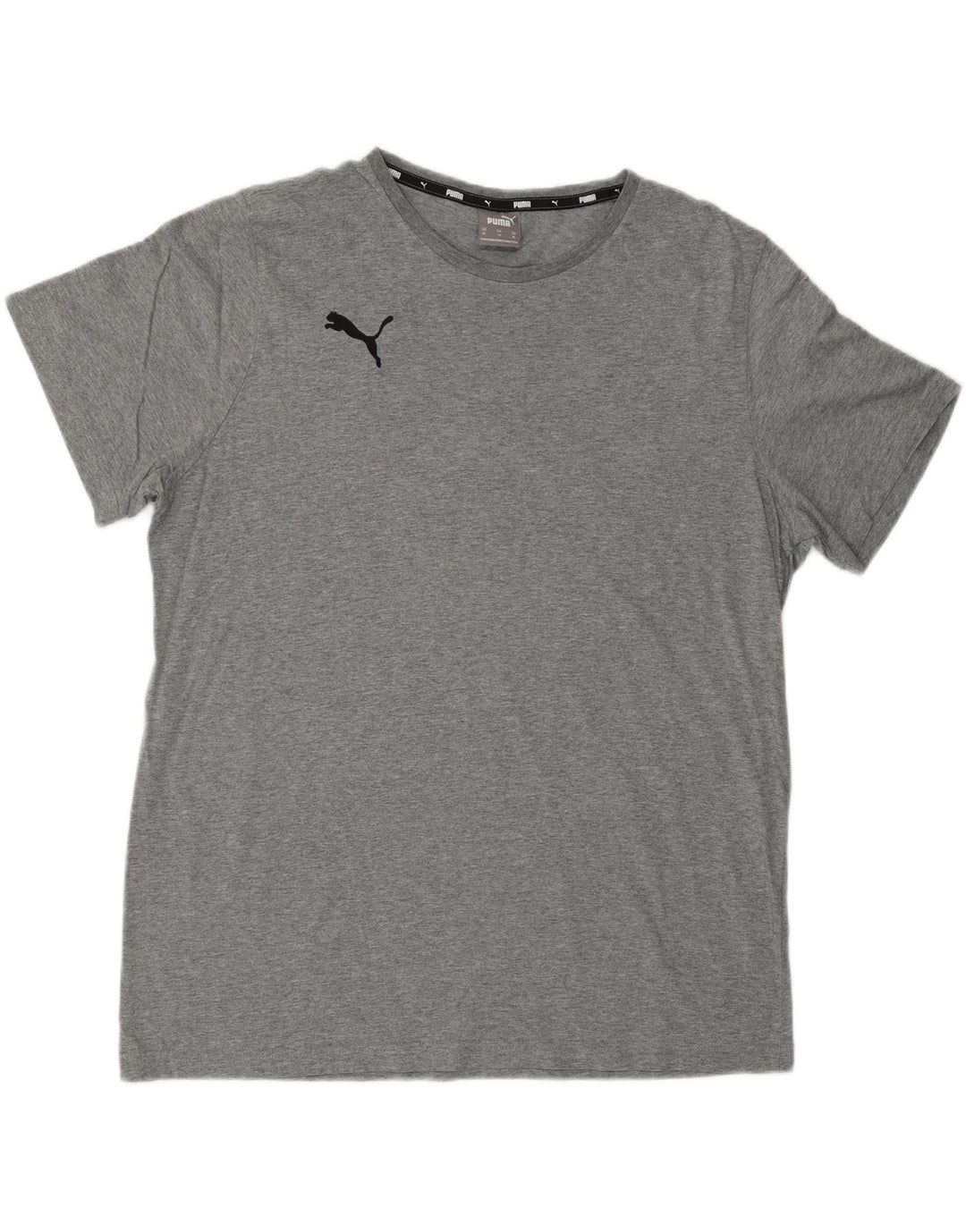 PUMA Camiseta para hombre Top XL Gris moteado