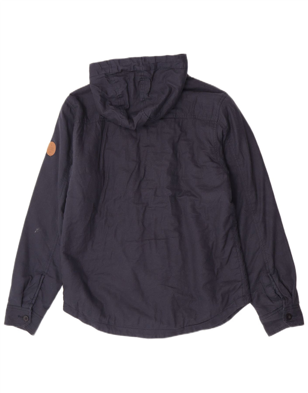 Rip Curl Chaqueta utilitaria con capucha para hombre Reino Unido 38 Algodón azul marino mediano