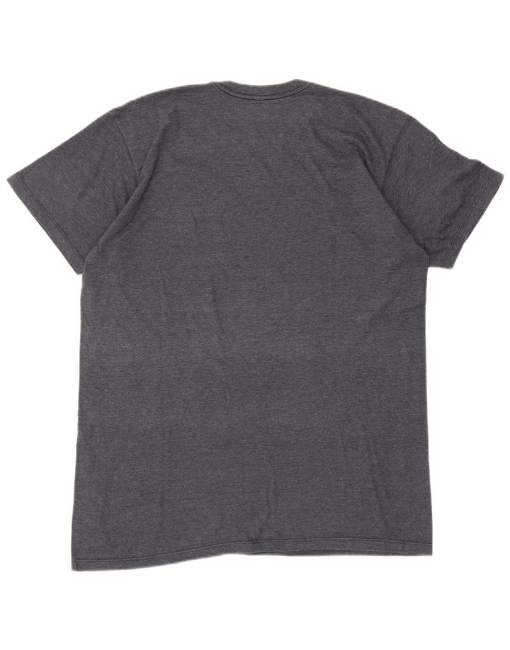 Hard Rock Cafe - Camiseta para hombre con gráfico de Praga, talla grande, algodón gris