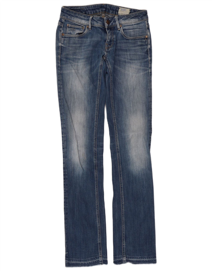 Jeans G-Star Mujer 3301 Slim Bootcut W28 L33 Azul