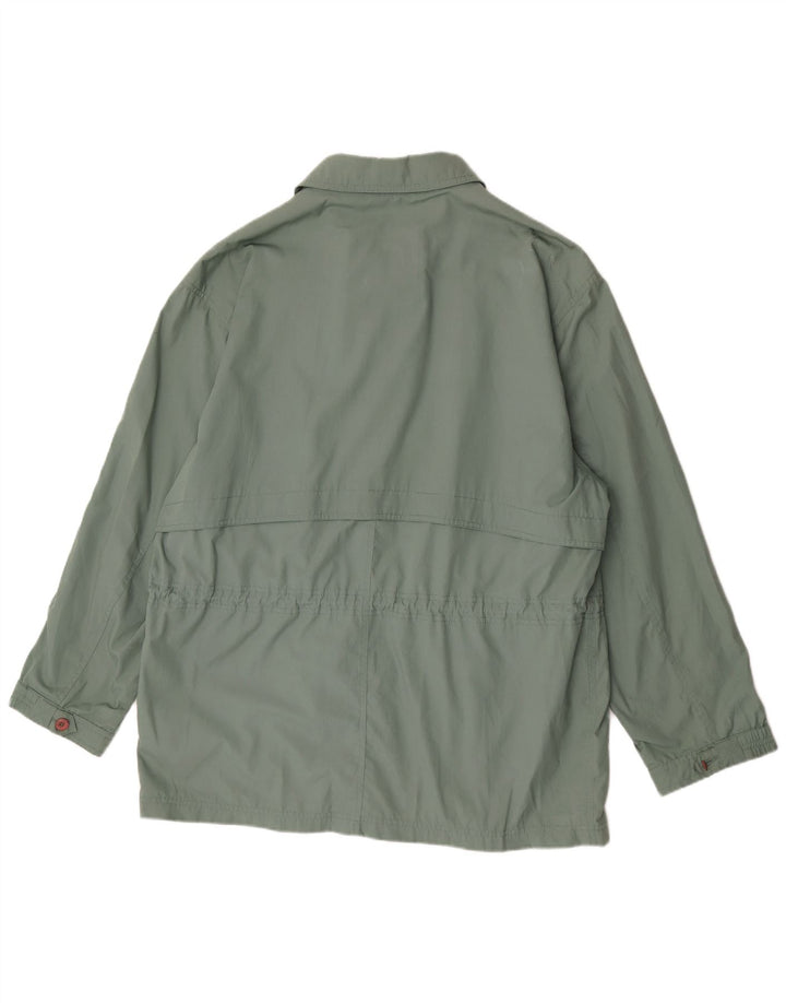 Faciba Chaqueta utilitaria para hombre IT 54 2XL Poliéster verde