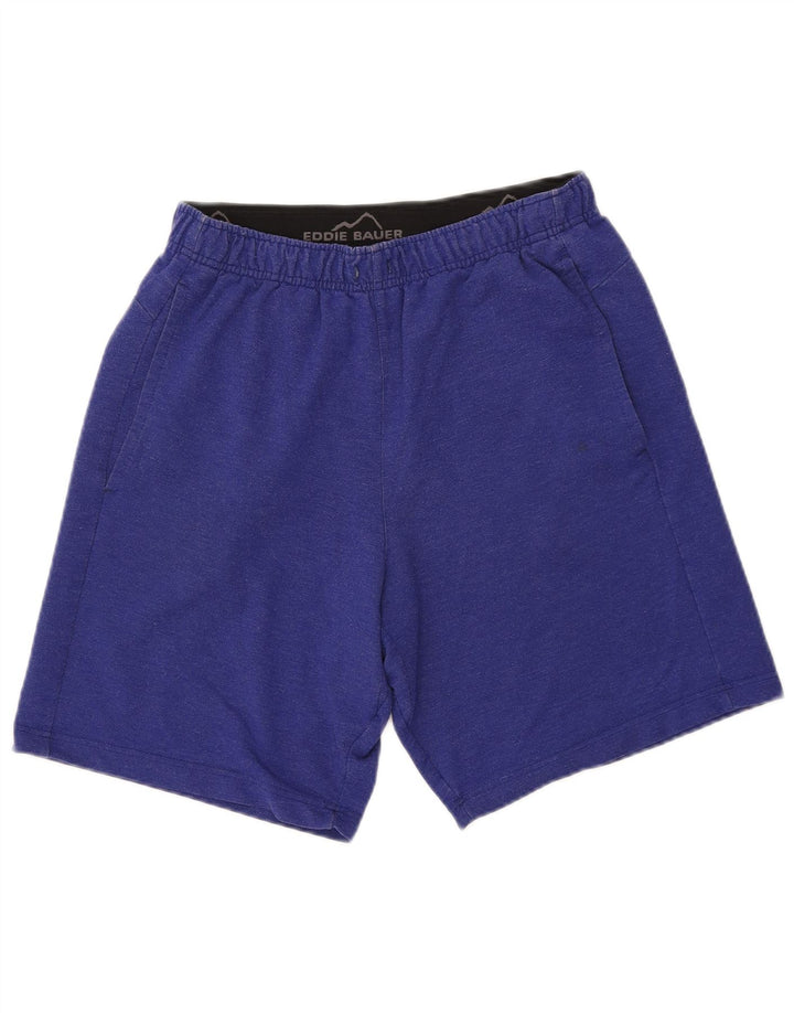 EDDIE BAUER Pantalones cortos deportivos para hombre pequeño rayón azul