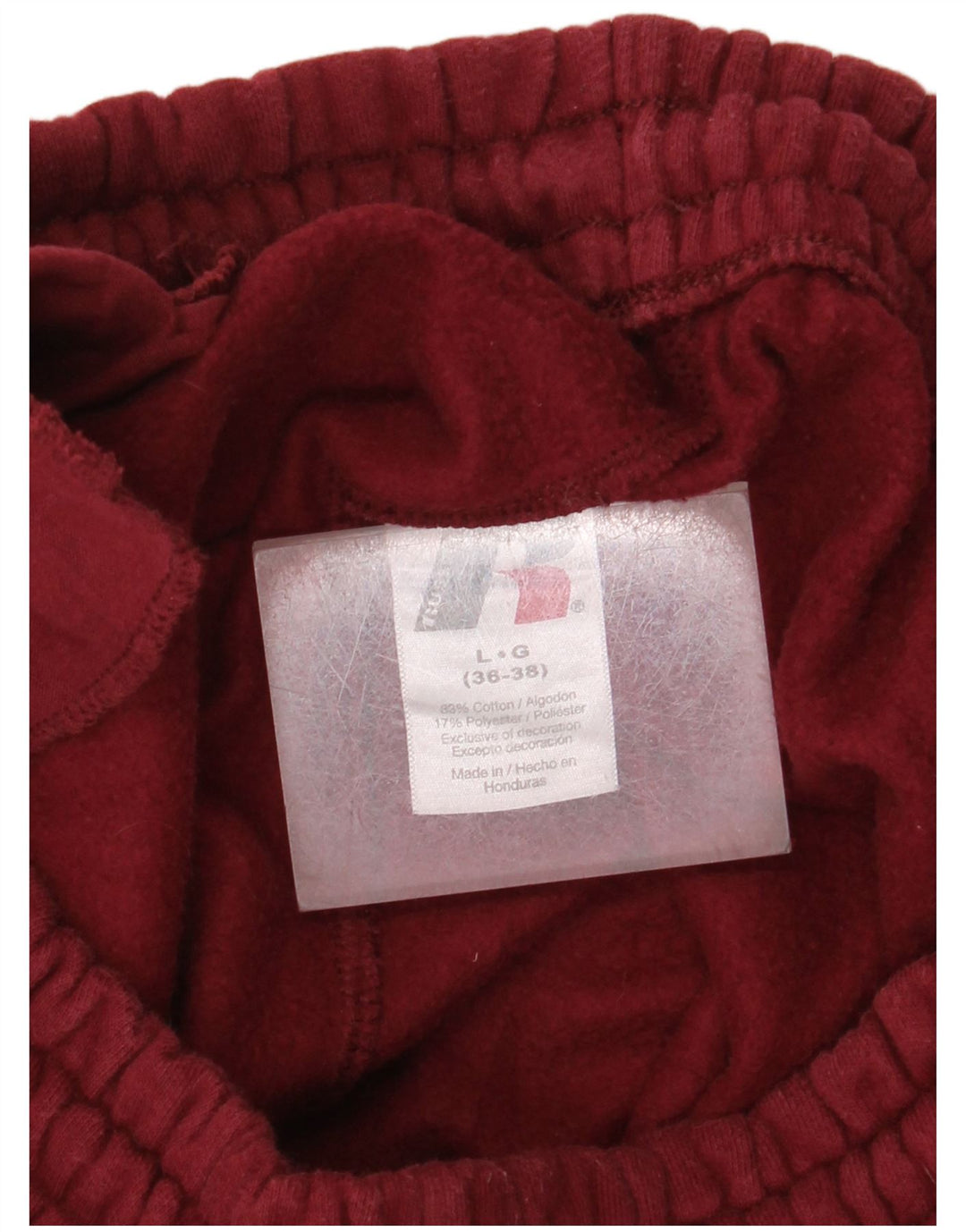 RUSSELL ATHLETIC Pantalón de Chándal para Hombre Grande Granate Algodón