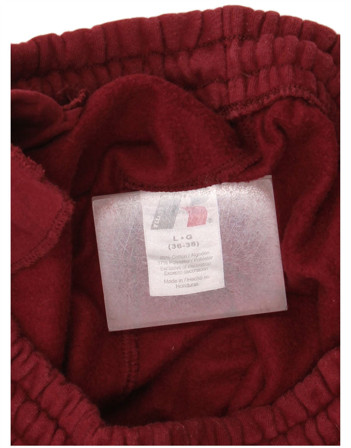 RUSSELL ATHLETIC Pantalón de Chándal para Hombre Grande Granate Algodón