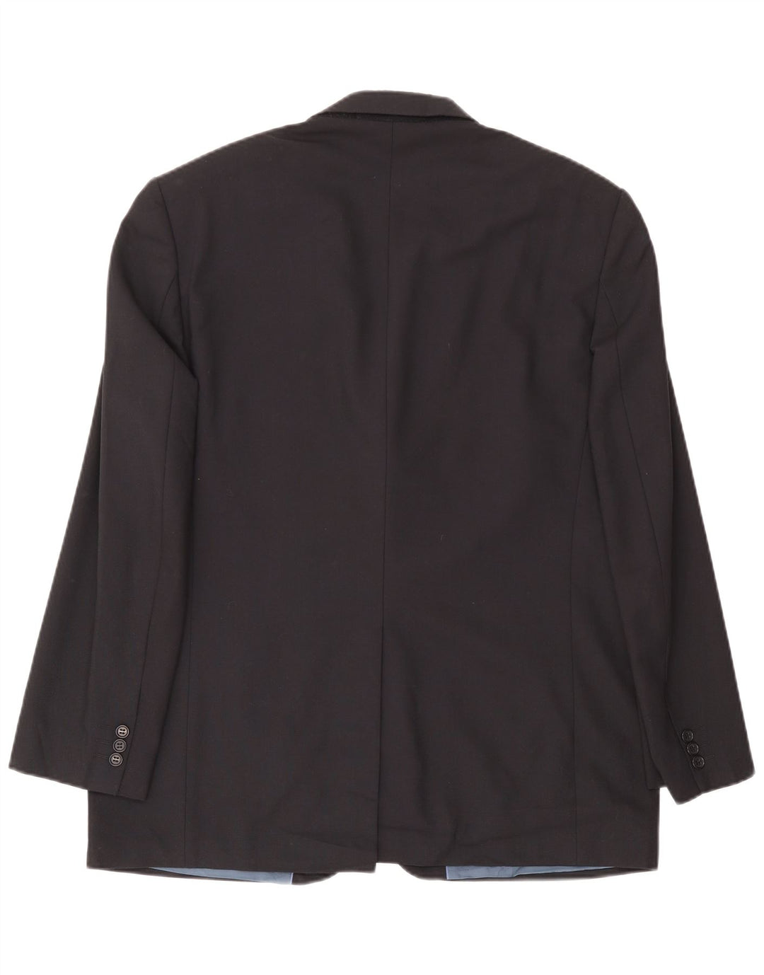 Marks & Spencer Chaqueta tipo blazer de 3 botones para hombre UK 44 XL Poliéster azul marino