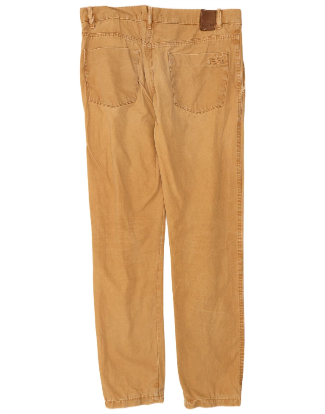 Pull & Bear Pantalón chino ajustado para hombre EU 44 Large W34 L32 Algodón beige