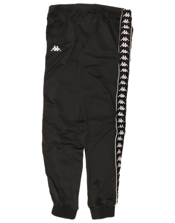Kappa Pantalones de chándal gráficos para Mujer Joggers UK 44 Large Black
