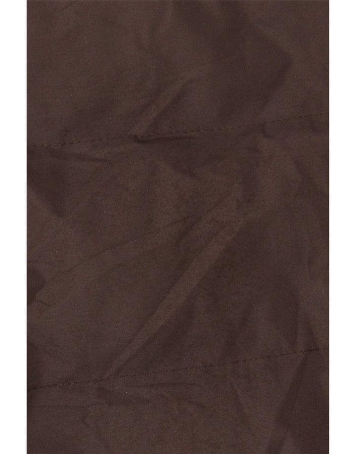 Geographical Norway Abrigo acolchado con capucha para hombre EU 38/40 Marrón medio Poliéster
