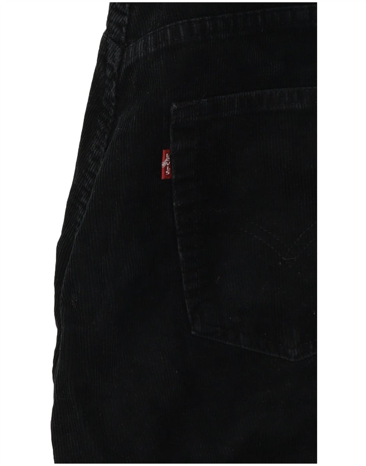 Pantalones Levi's De Pana Bootcut Para Mujer W30 L27 Negro
