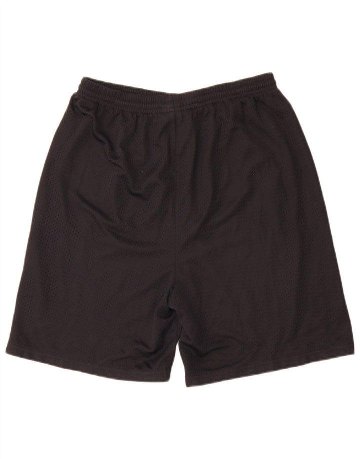 Nike Pantalones cortos deportivos para hombre UK 36/38 Small Negro Poliéster