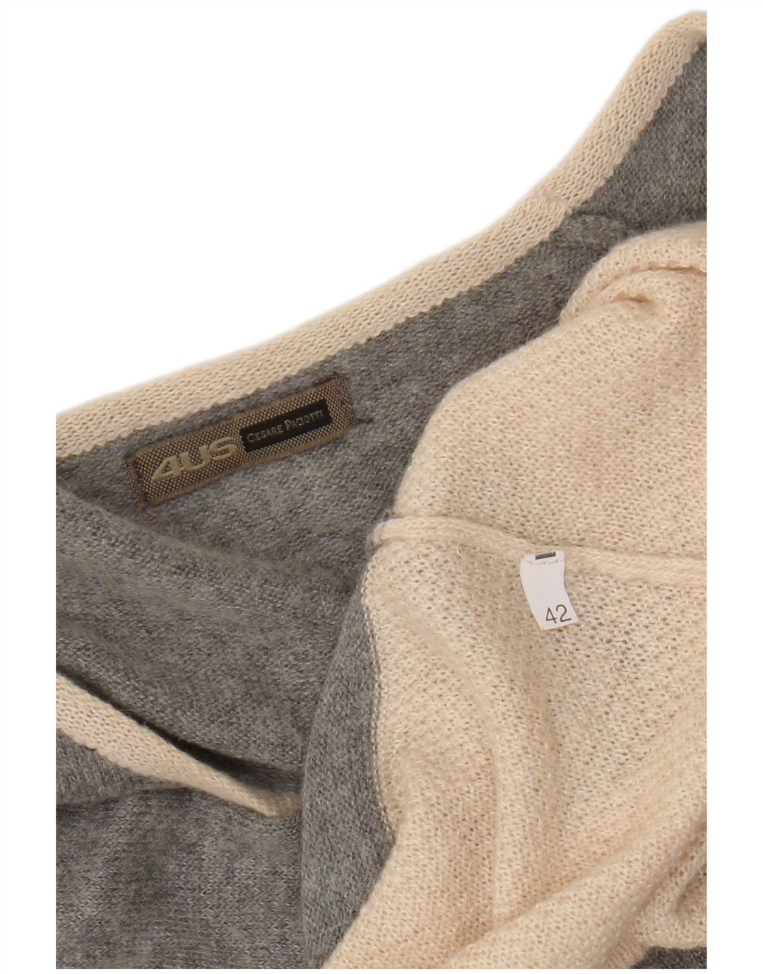Cesare Paciotti 4US Vestido tipo jersey para mujer IT 42 Bloque de color gris medio