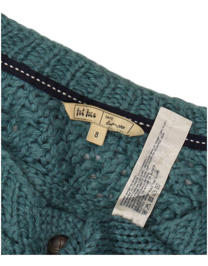 Cárdigan para mujer Fat Face UK 8 Small Acrílico azul