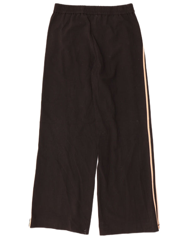 Marks & Spencer Pantalones de Chándal de Pierna Ancha para Mujer UK 42 Mediano Negro