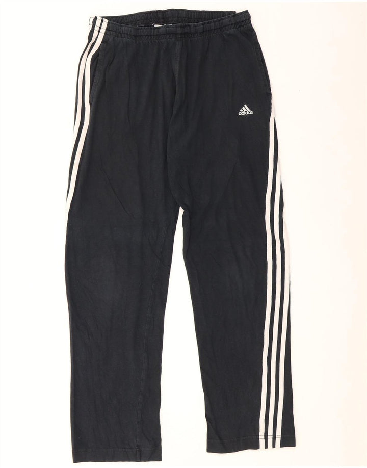 Adidas - Pantalón de chándal para hombre, talla XL, color negro, algodón, cómics