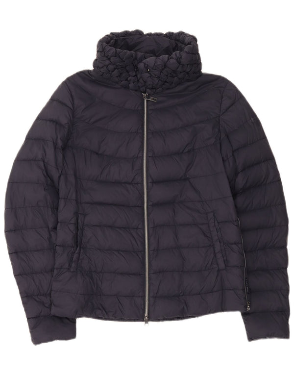 Armani Jeans Chaqueta acolchada para mujer IT 42 Medium Azul marino