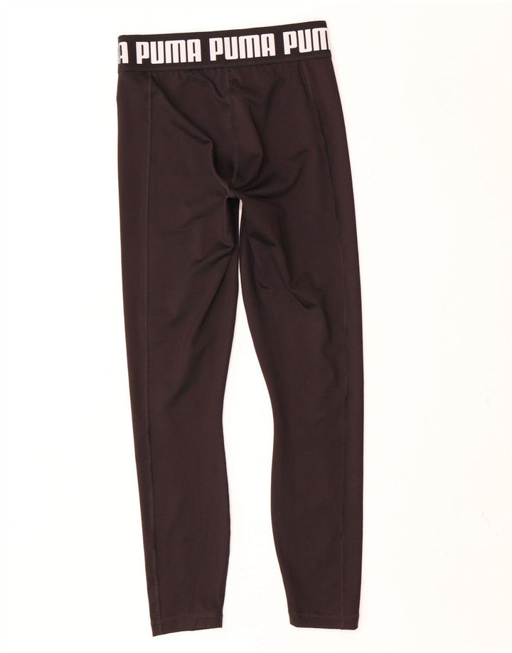PUMA Leggings gráficos para mujer UK 4 XS Poliéster negro
