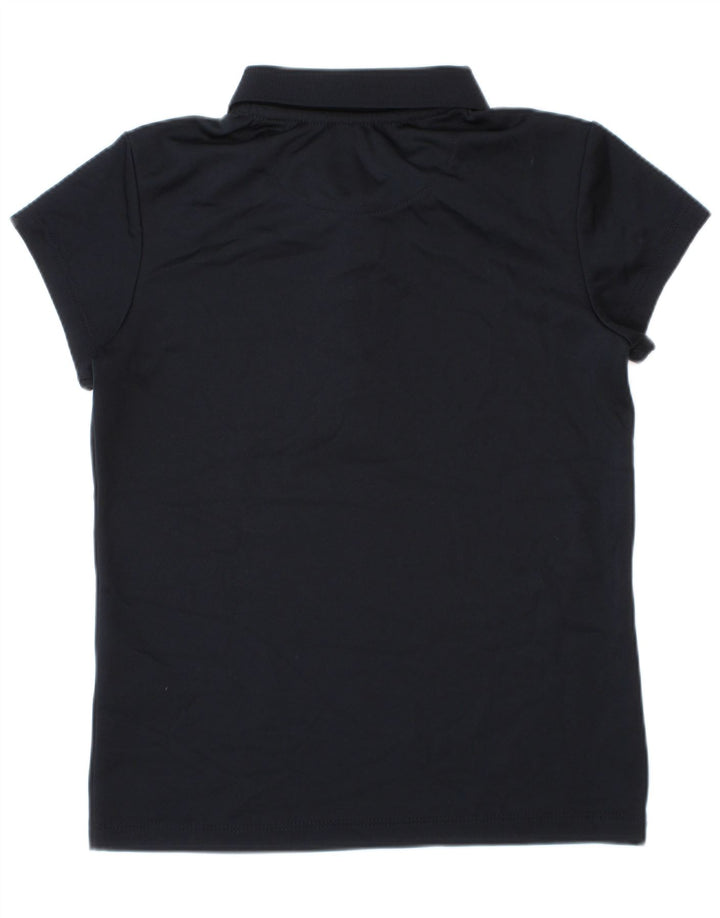 Izod Polo Regular Fit para Niñas 7-8 Años Small Azul Marino Poliéster