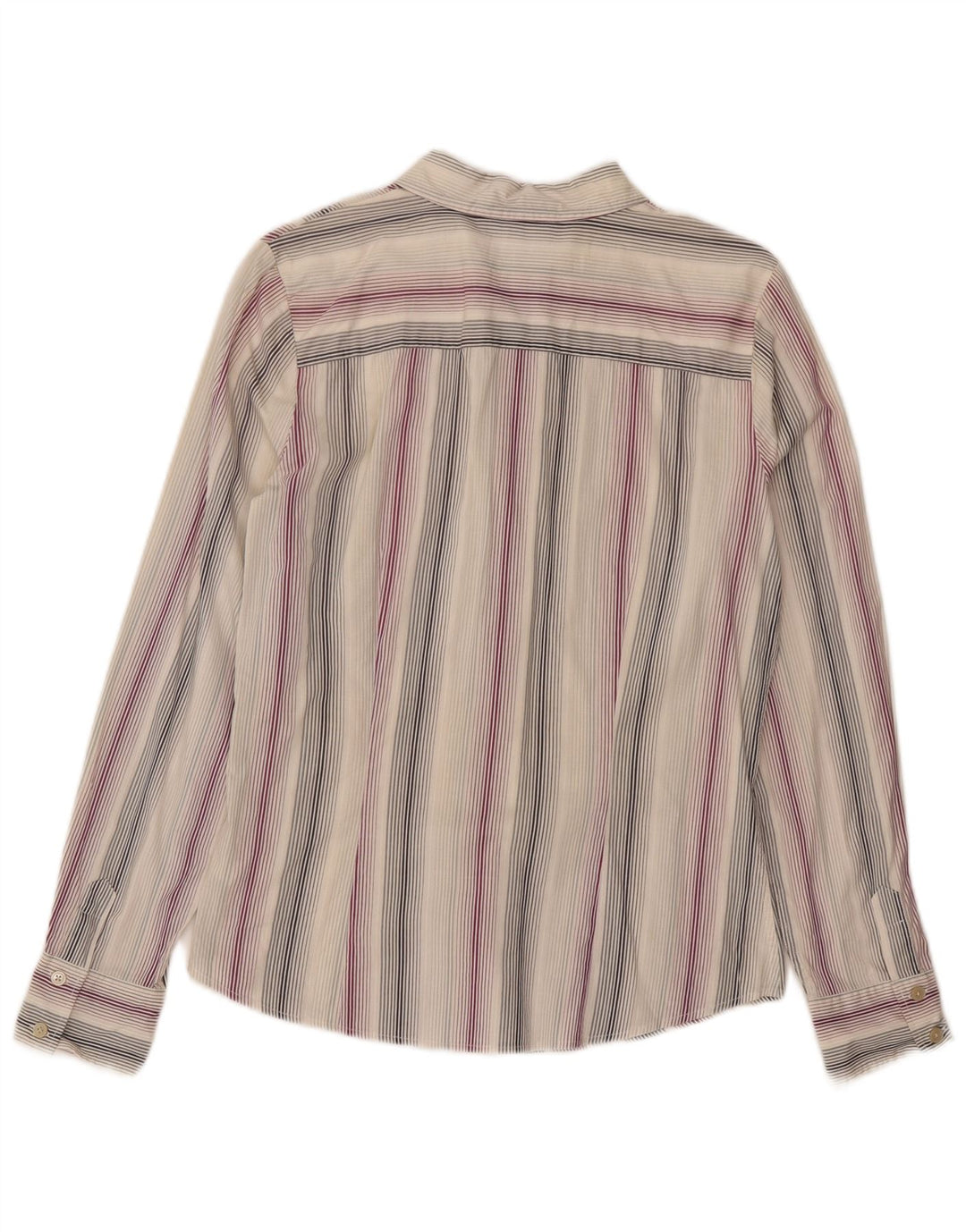 Calvin Klein Camisa para mujer Reino Unido 44 Mediana Algodón a rayas multicolor