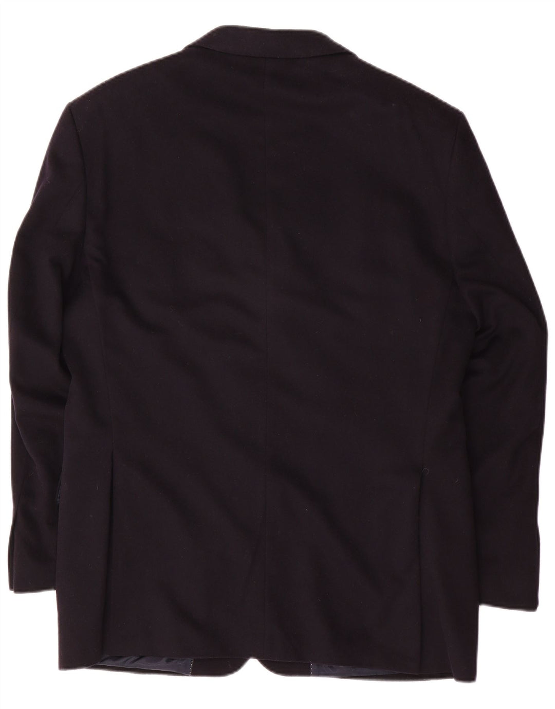 Daniels & Korff Chaqueta tipo blazer de 3 botones para hombre IT 50 Large Cachemira azul marino