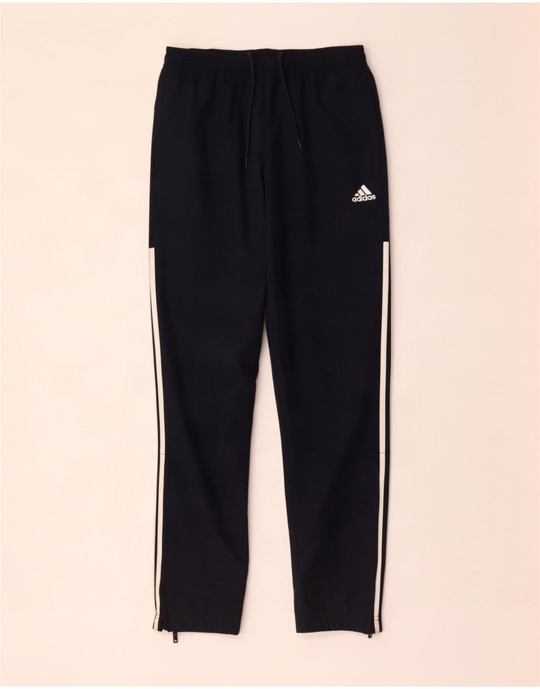 Pantalón De Chándal Adidas Hombre Mediano Negro Poliéster