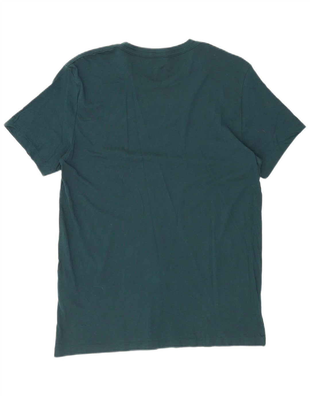 ALL SAINTS Camiseta para hombre Top Grande Verde Algodón