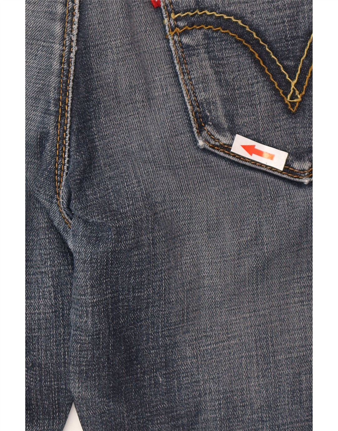 Levi's Mujer 471 Slim Jeans W26 L34 Algodón Azul