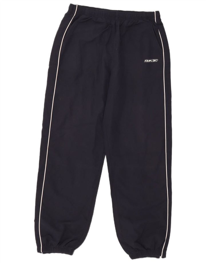 Pantalones Reebok Hombre Chándal Joggers Medium Azul Marino Poliéster