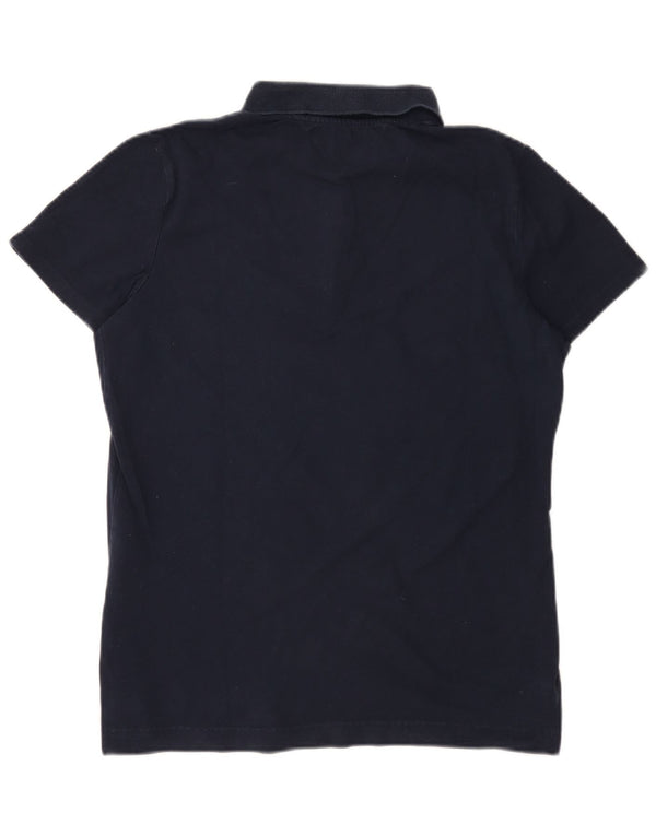 Tommy Hilfiger Polo de corte clásico para mujer UK 40 XL Algodón azul marino