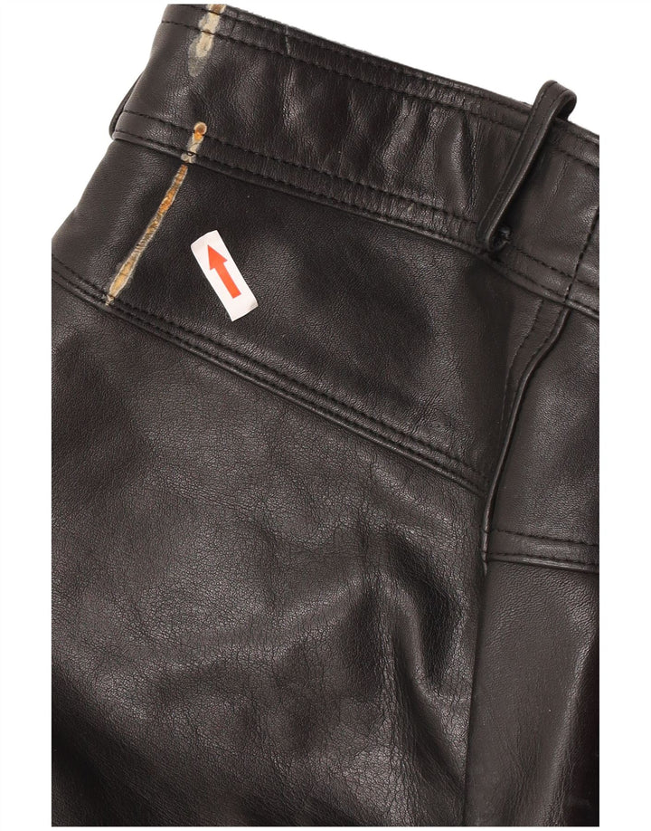 Hein Gericke Pantalones de cuero para hombre EU 50 Medium W30 L33 Cuero negro