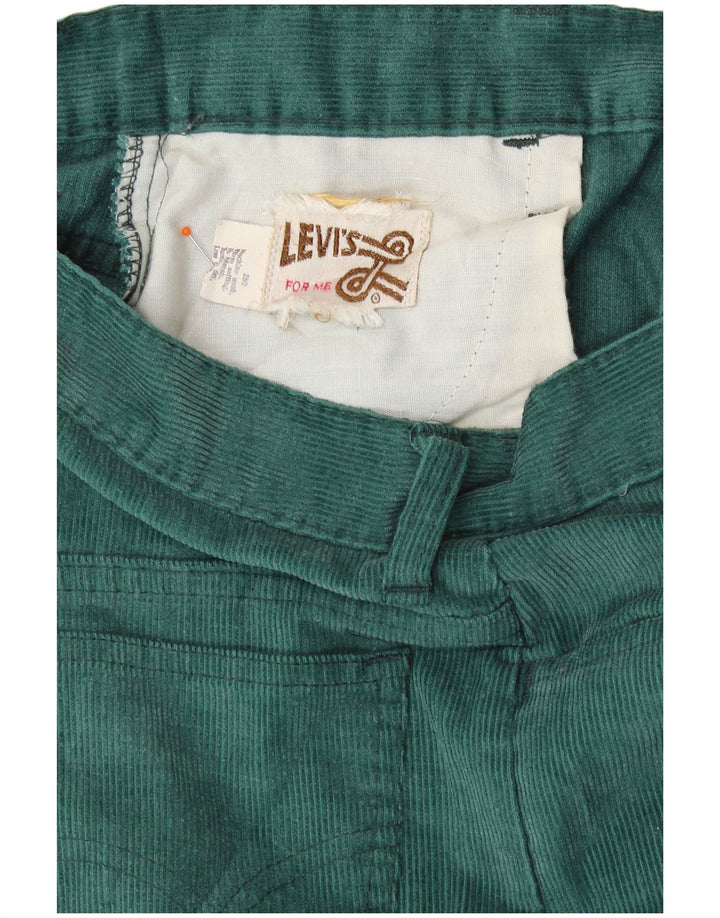 Pantalones Levi's De Pana Bootcut Para Mujer W28 L30 Verde