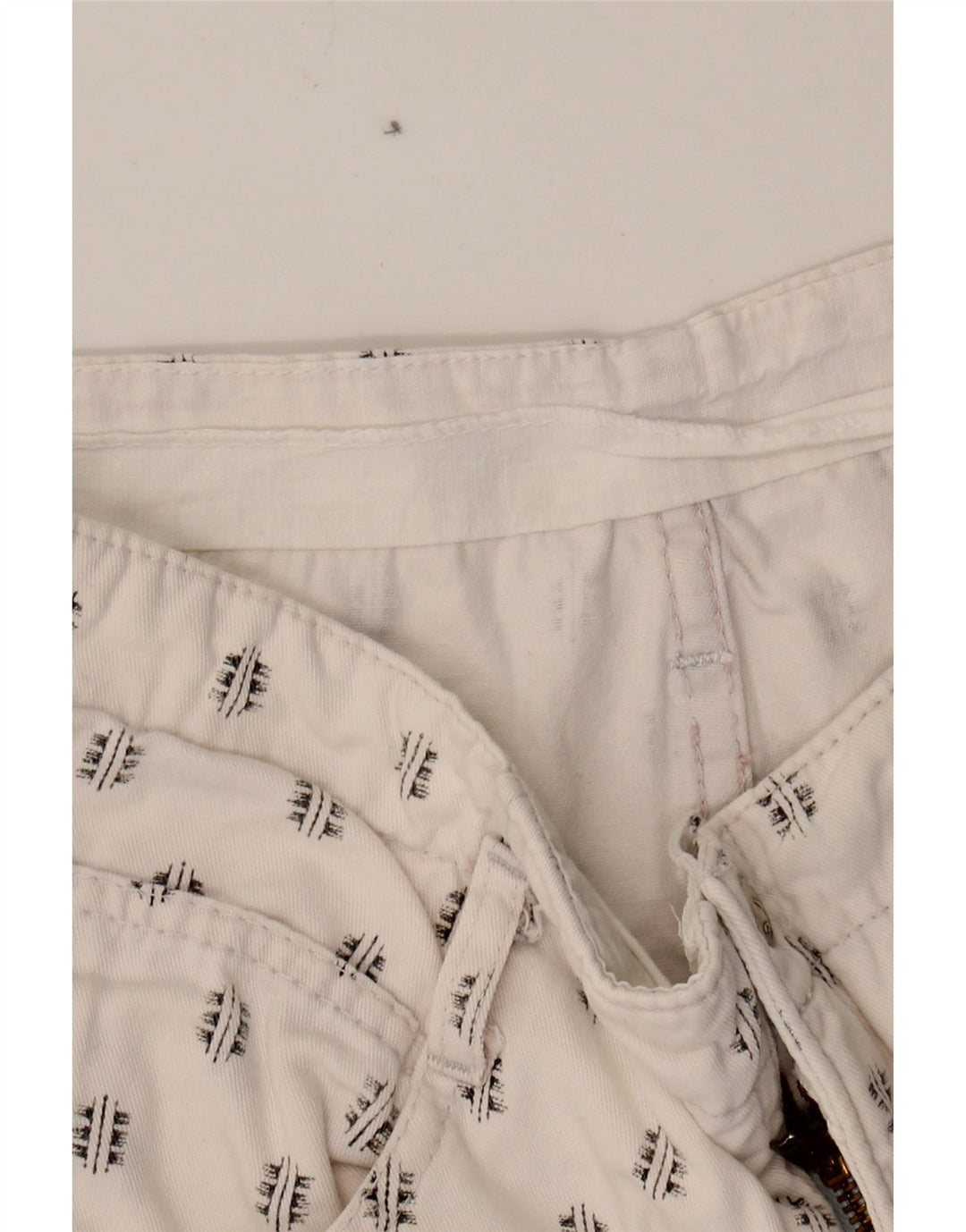 VINTAGE Womens Cropped Jeans W30 L25 White Vintage Vintage and Second-Hand Vintage from Messina Hembry 