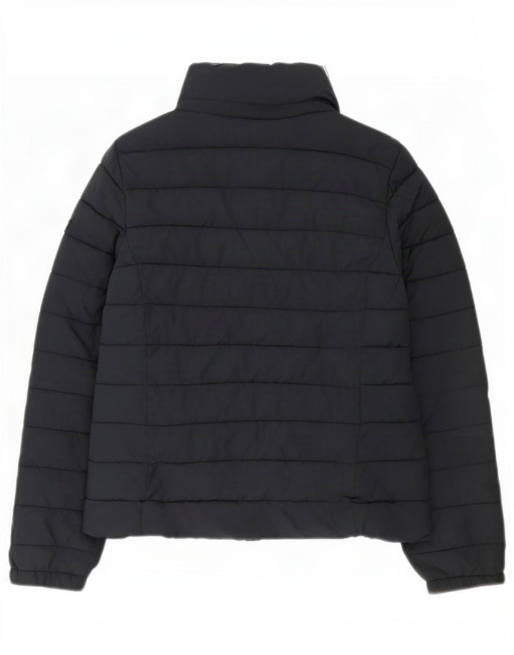 Superdry Chaqueta Acolchada Mujer UK 40 Small Poliéster Azul Marino