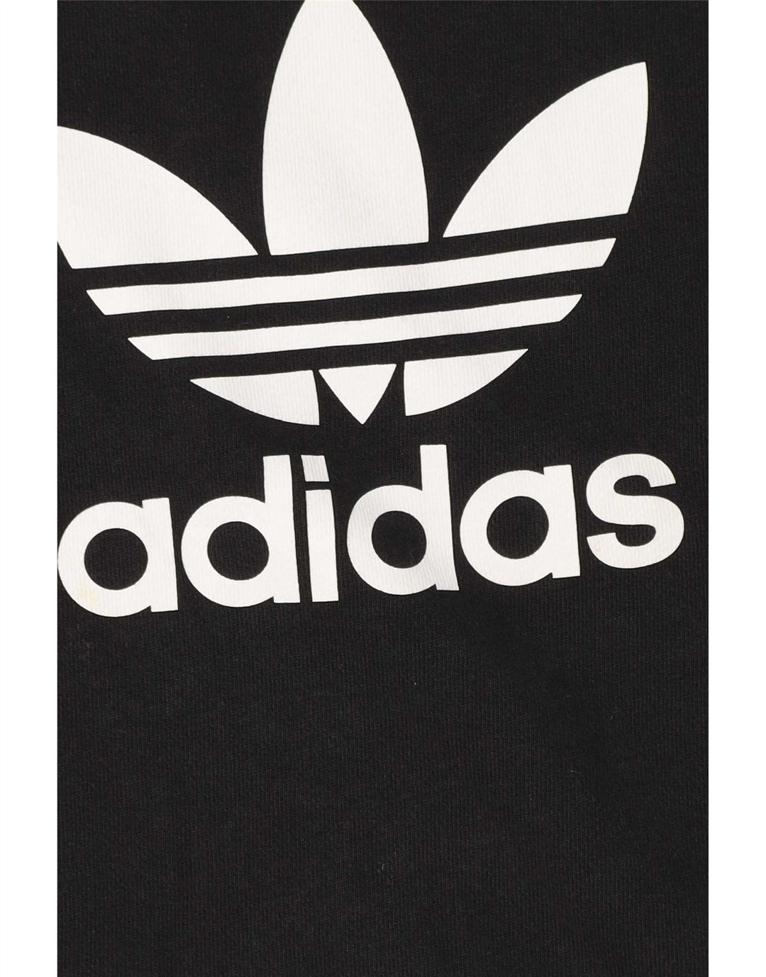 Adidas Hombre Graphic Sudadera Jumper Pequeño Negro
