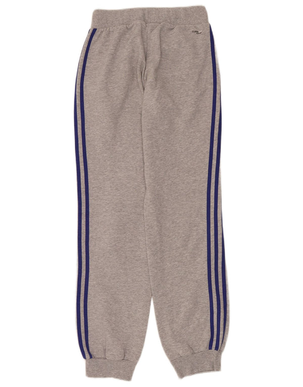 Adidas Mujer Climalite Chándal Pantalones Joggers UK 4/6 XS Gris Moteado