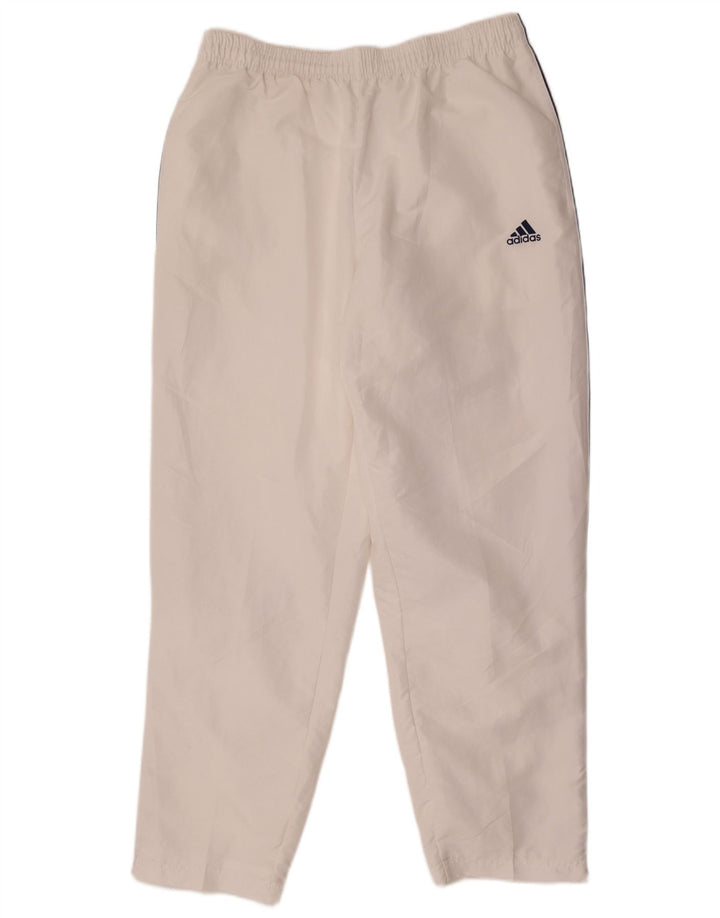 Pantalón De Chándal Adidas Hombre Grande Poliéster Blanco