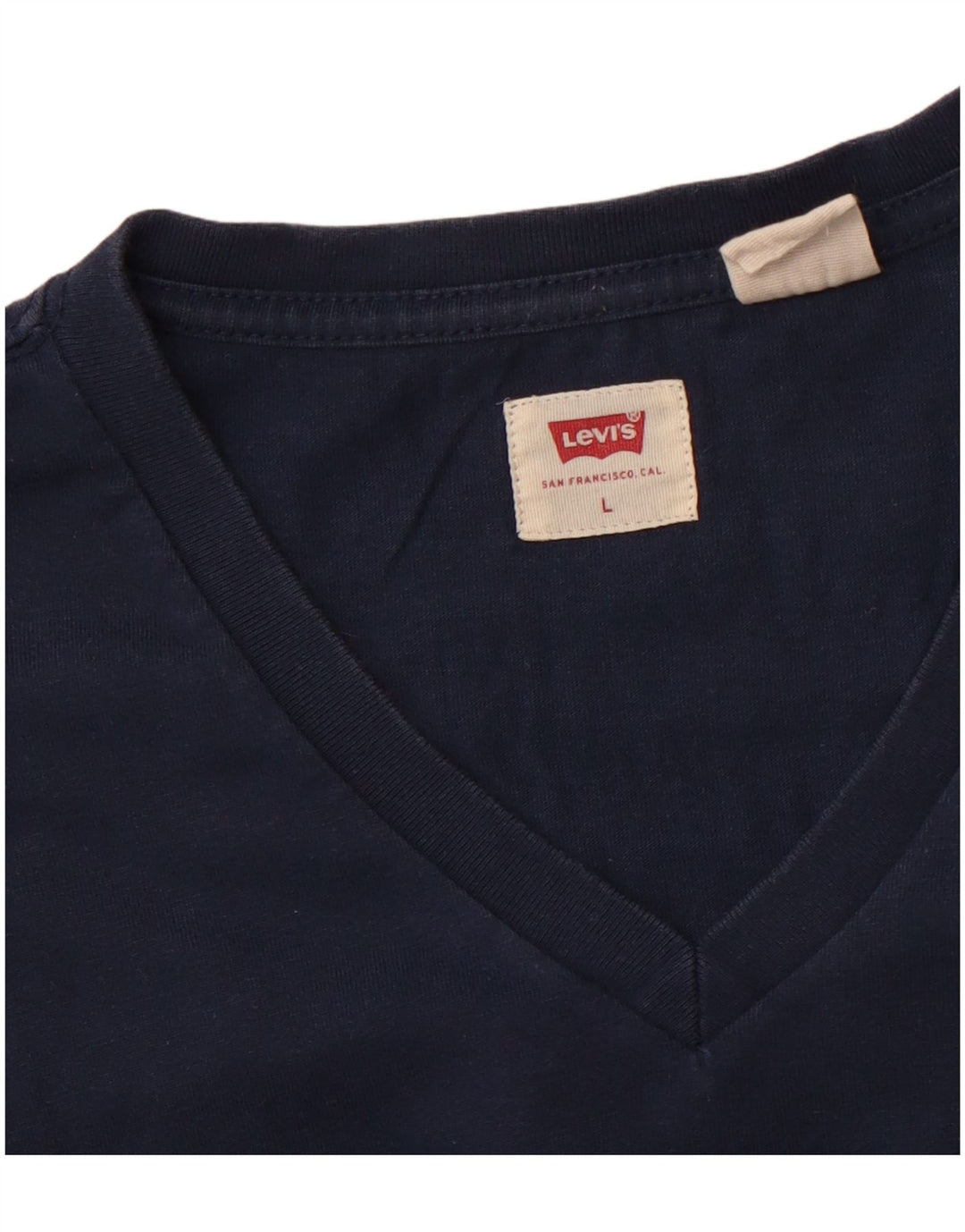 LEVI'S Camiseta para hombre Top grande azul marino