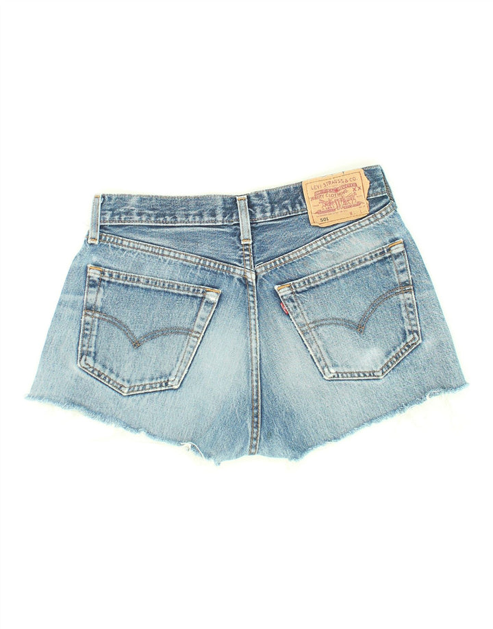LEVI'S Pantalones cortos vaqueros vintage para mujer W31 Algodón azul medio